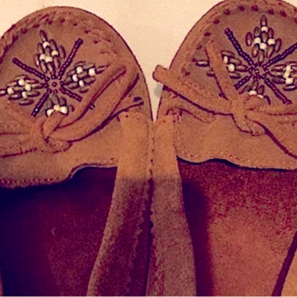 Minnetonka Brown Suede Moccasin - image 5